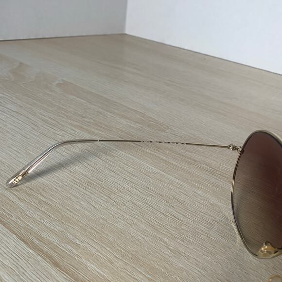 Oliver Peoples L.A. OV1280S 5035Q1 Darlen Sunglasses Silver FRAME ONLY 63-16-145 main image 8